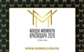 Открыто голосование в Ежегодной премии «Молодые миллионеры Краснодара 2020»