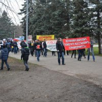 В Краснодар состоялся митинг обманутых дольщиков