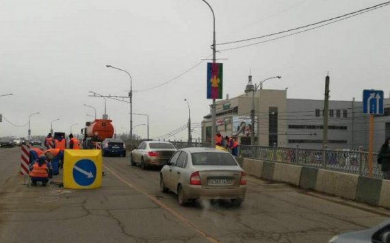 В Краснодаре начался ремонт Тургеневского моста